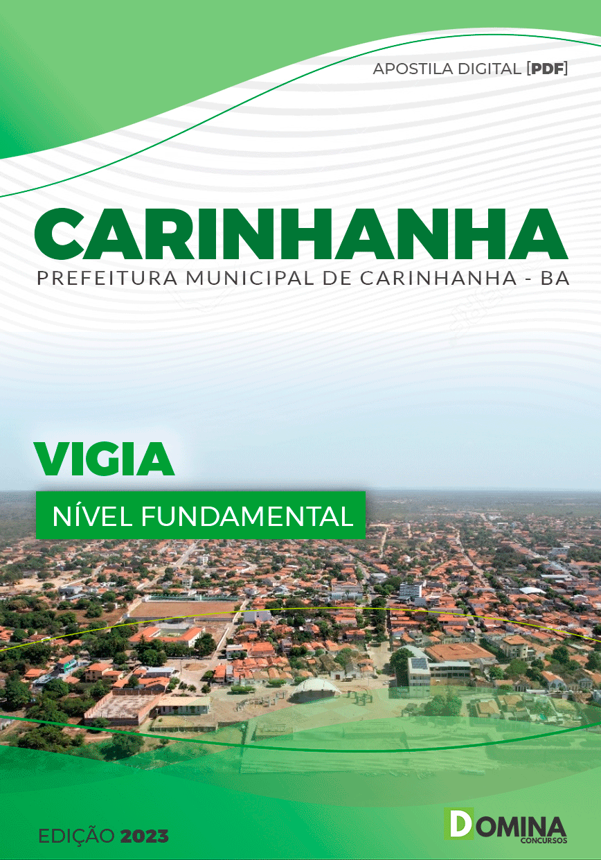 Apostila Concurso Pref Carinhanha BA 2023 Vigia