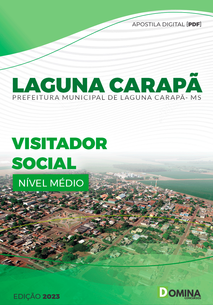 Apostila Pref Laguna Carapã MS 2023 Visitador Social