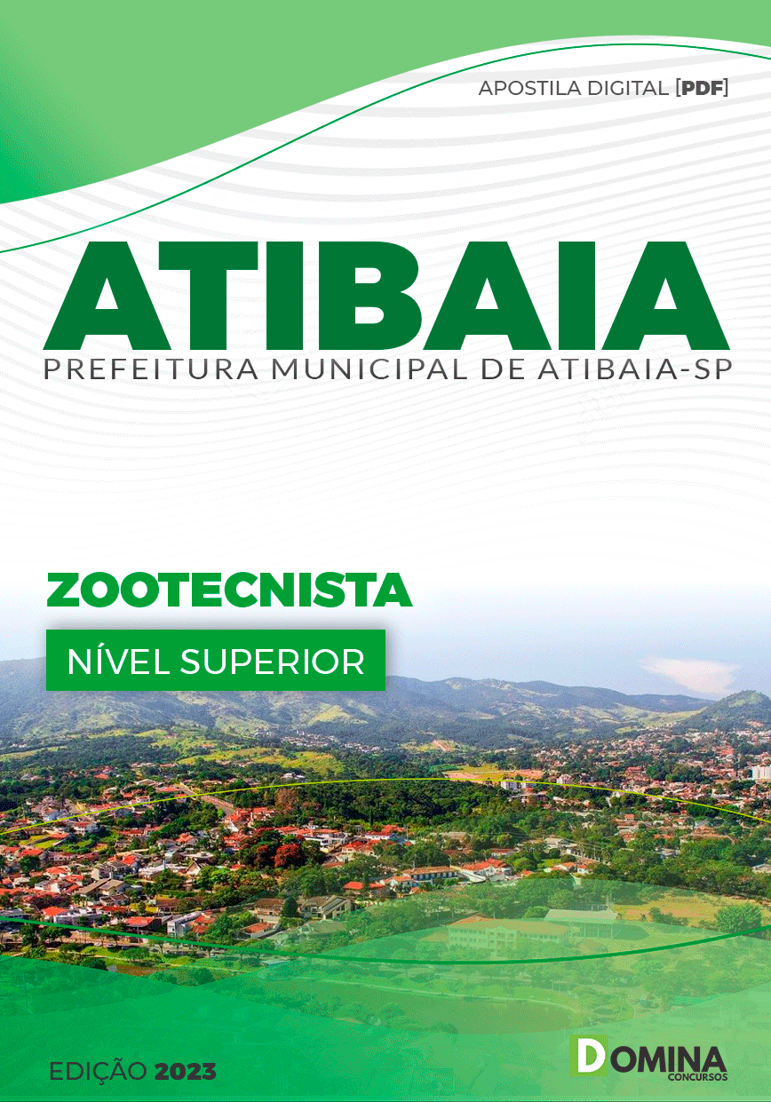 Apostila Concurso Pref Atibaia SP 2023 Zootecnista