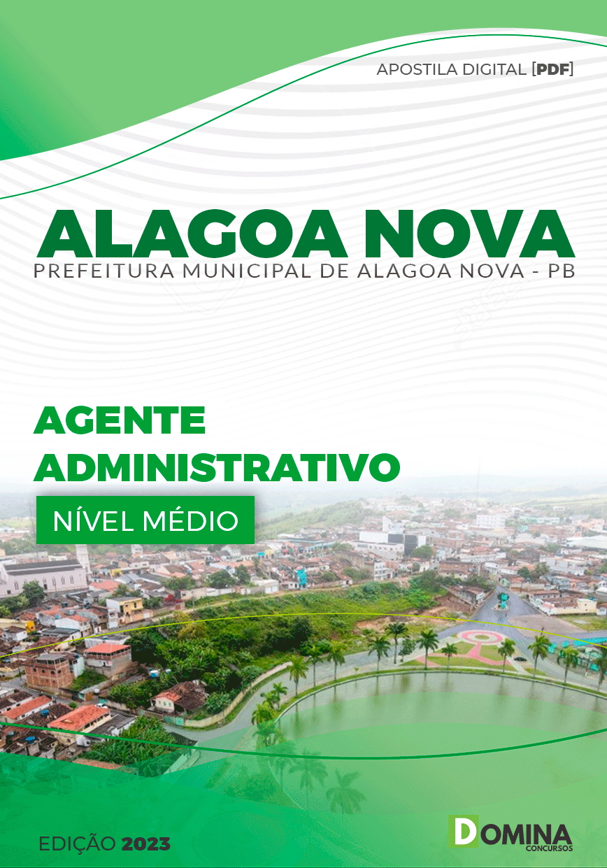 Apostila Pref Alagoa Nova PB 2023 Agente Administrativo