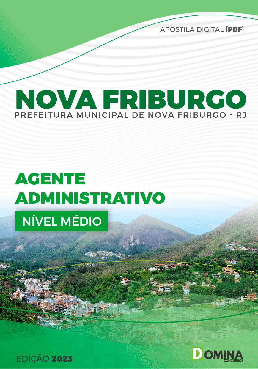 Apostila Pref Nova Friburgo RJ 2023 Agente Administrativo