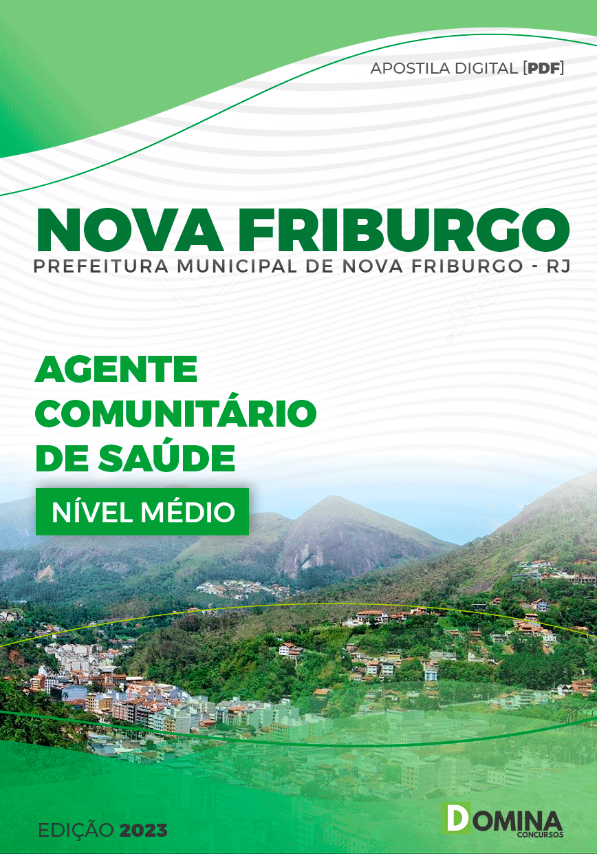 Apostila Pref Nova Friburgo RJ 2023 Agente Comunitário Saúde