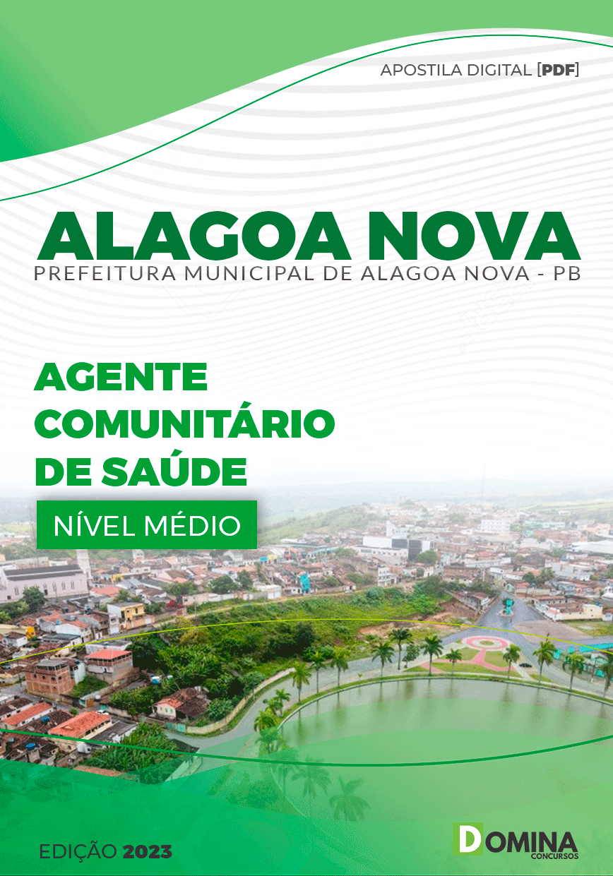 Apostila Pref Alagoa Nova PB 2023 Agente Comunitário de Saúde