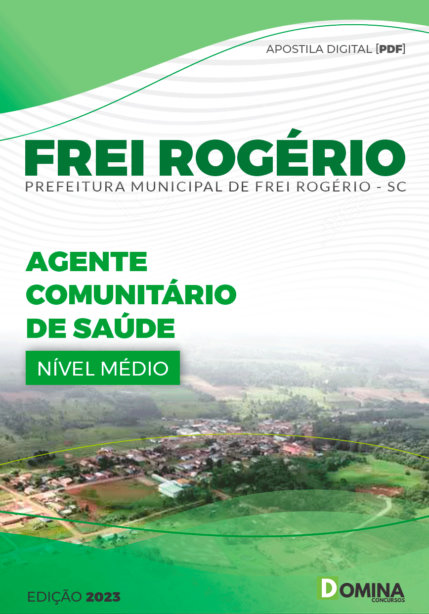 Apostila Pref Frei Rogério SC 2023 Agente Comunitário Saúde