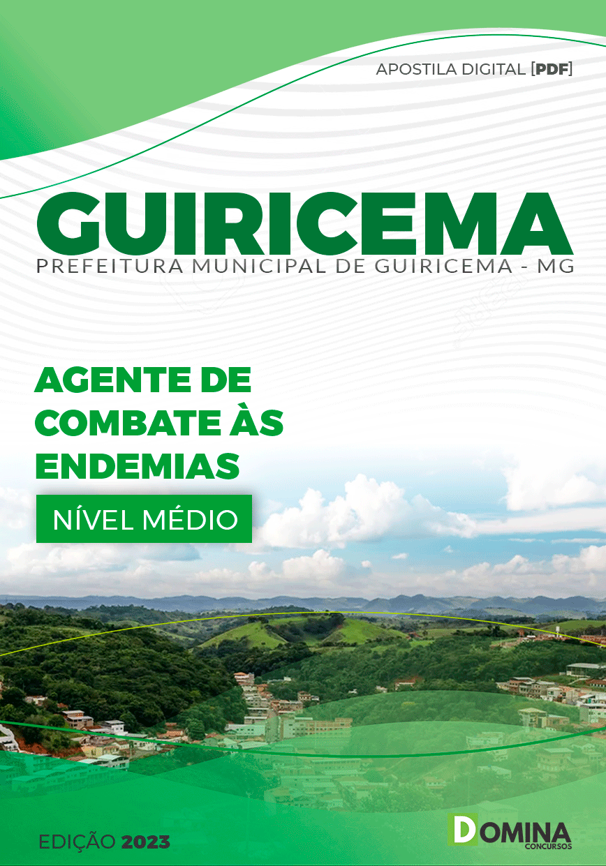 Apostila Pref Guiricema MG 2024 Agente Combate Endemias