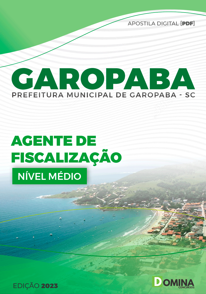 Apostila Concurso Pref Garopaba SC 2023 Agente Fiscalização