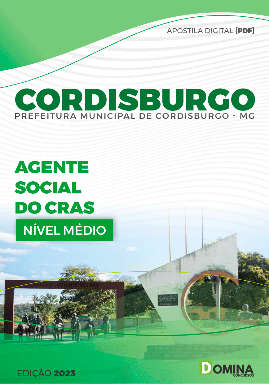 Apostila Pref Cordisburgo MG 2024 Agente Social