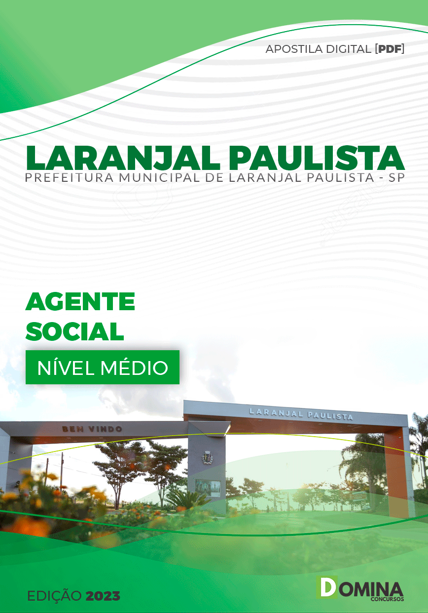Apostila Pref Laranjal Paulista SP 2023 Agente Social