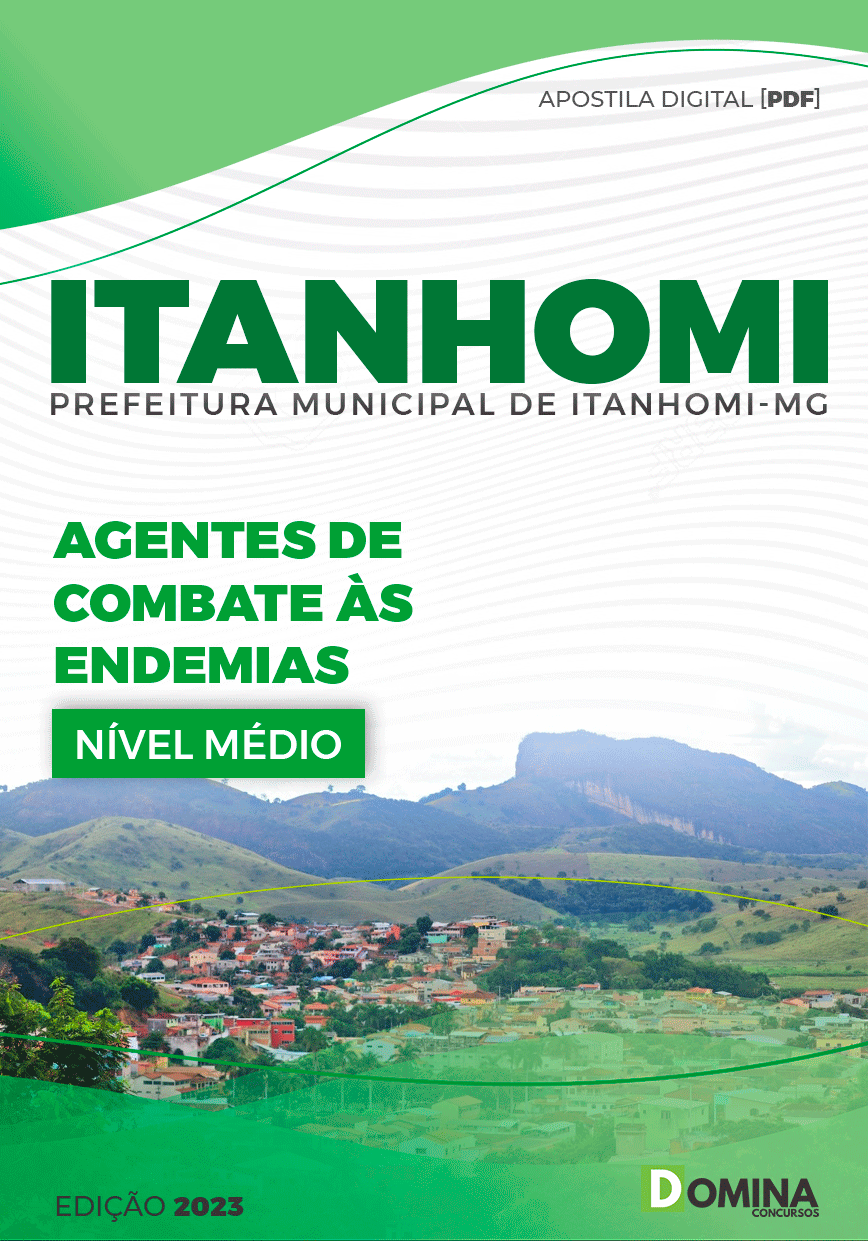 Apostila Pref Itanhomi MG 2023 Agente Combate Endemias