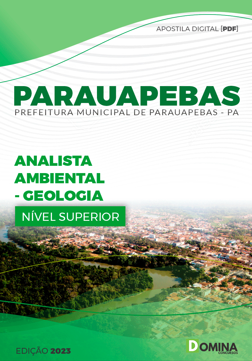 Apostila Pref Parauapebas PA 2023 Analista Ambiental Geologia