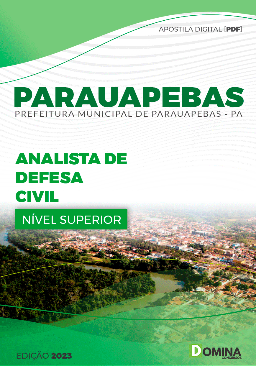 Apostila Pref Parauapebas PA 2023 Analista Defesa Civil