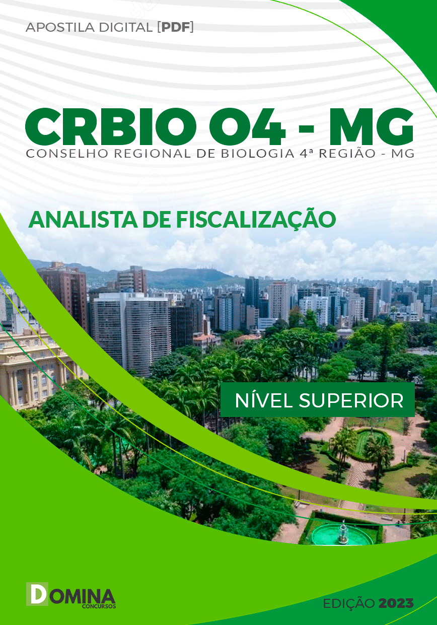 Apostila Concurso CRBio 04 MG 2023 Analista Fiscalização