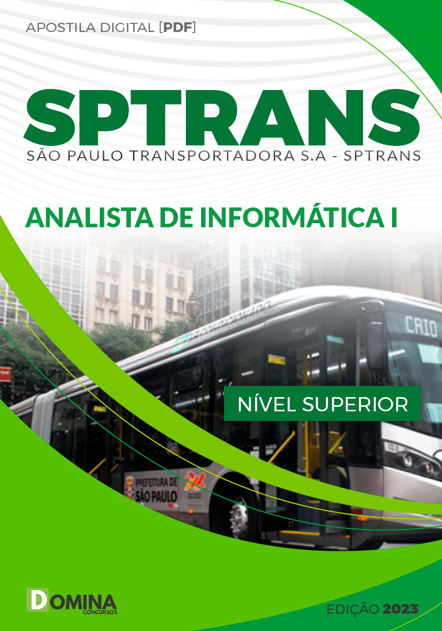Apostila Concurso SPTras SP 2024 Analista Informática I