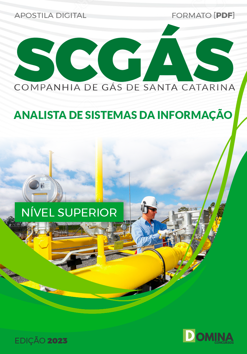 Apostila Concurso SCGÁS 2023 Analista Sistemas Informação