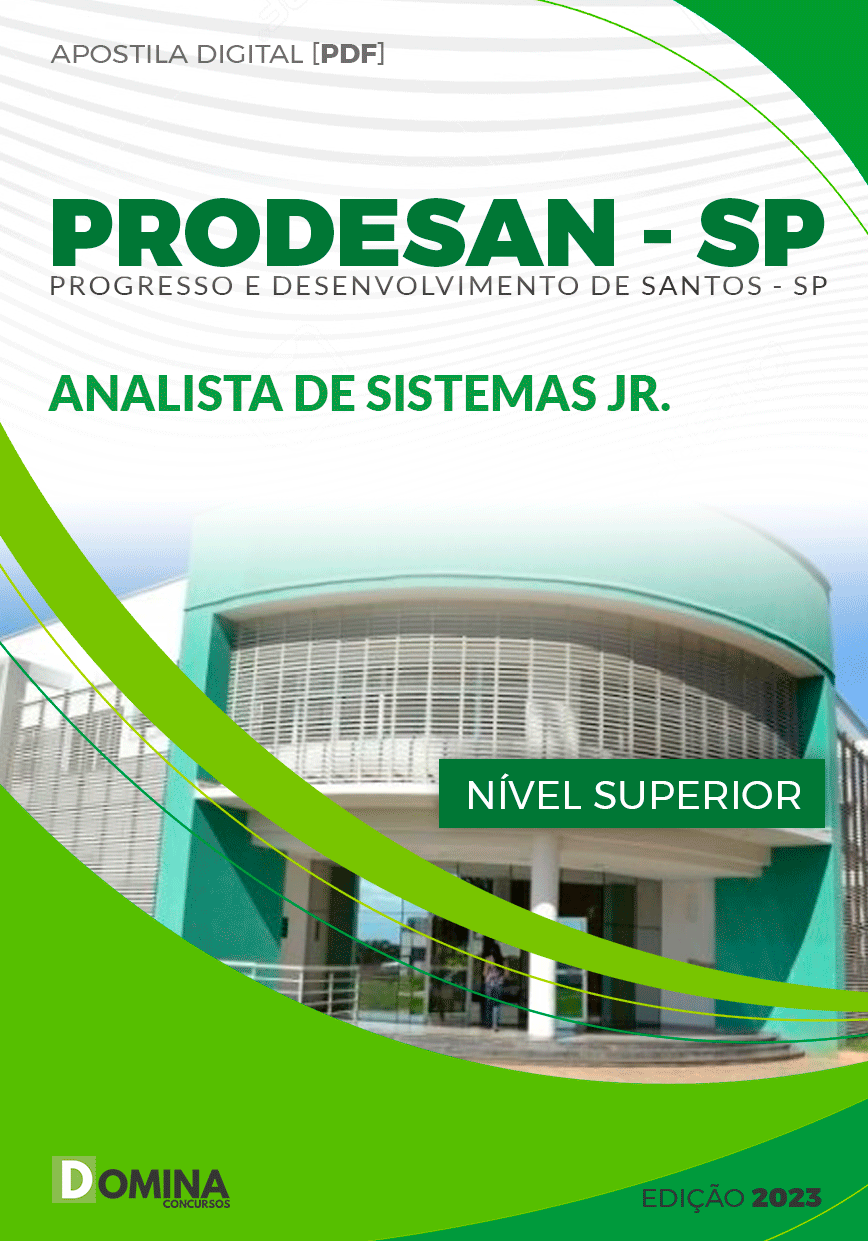 Apostila PRODESAN SP 2023 Analista de Sistemas Jr