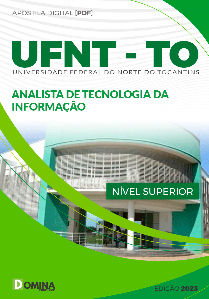 Apostila UFNT TO 2023 Analista de Tecnologia da Informação