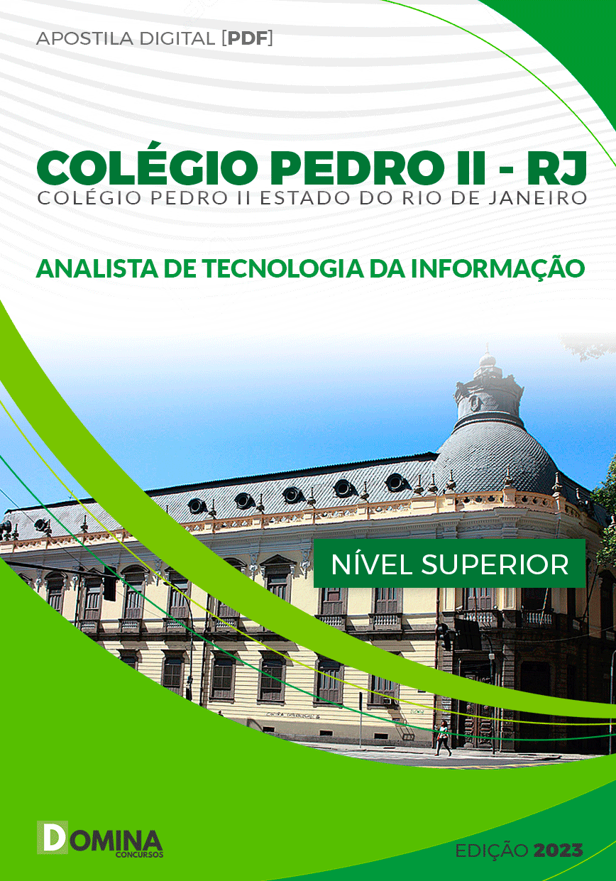 Apostila Colégio Pedro II RJ 2024 Analista Tecnologia Informação