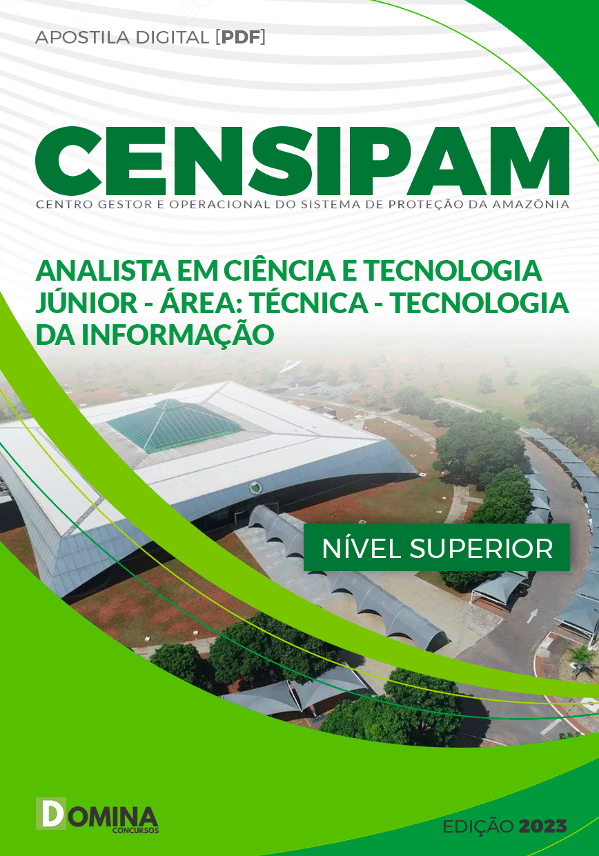 CENSIPAM 2023 Analista Ciência Júnior Tecnologia Informação