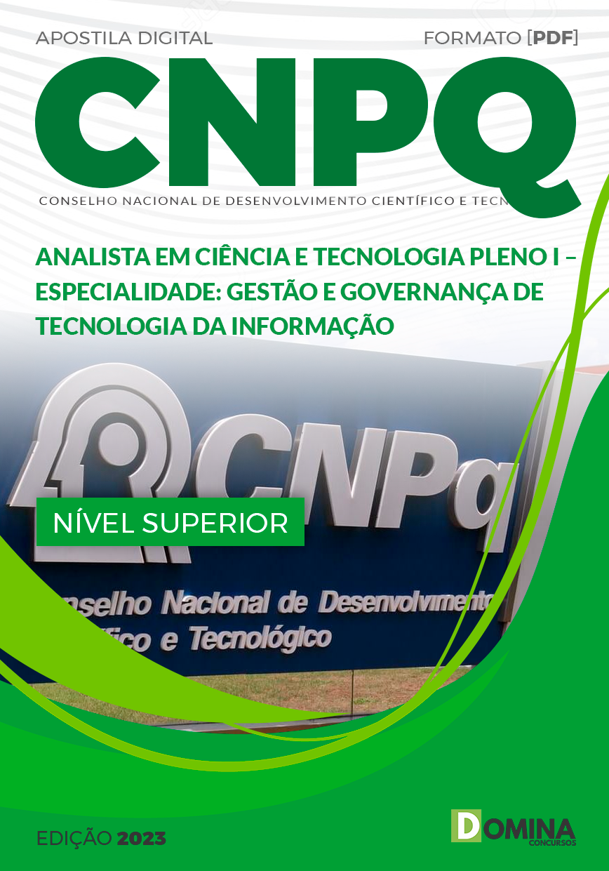 CNPQ 2023 ACTP Gestão Governança Tecnologia da Informação