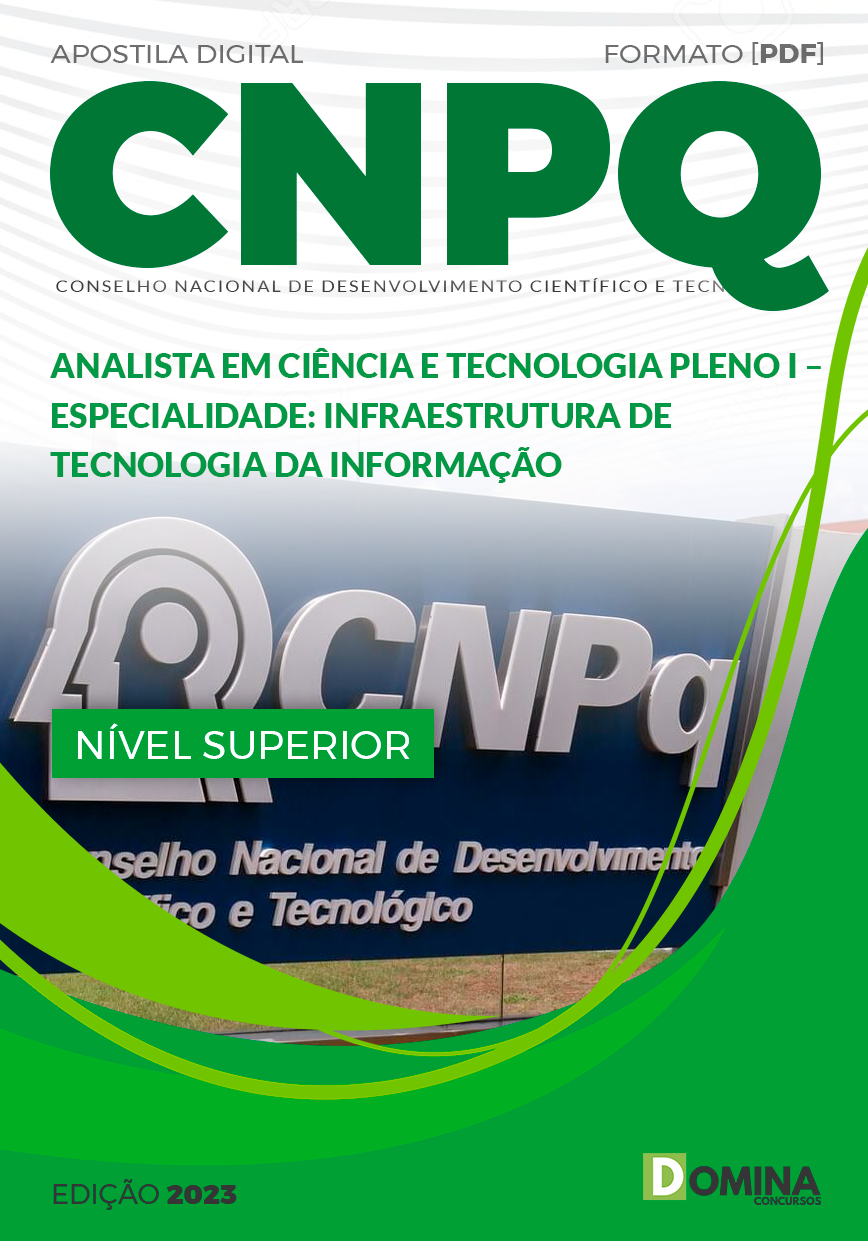 Apostila CNPQ 2023 ACTP Infraestrutura Tecnologia Informação