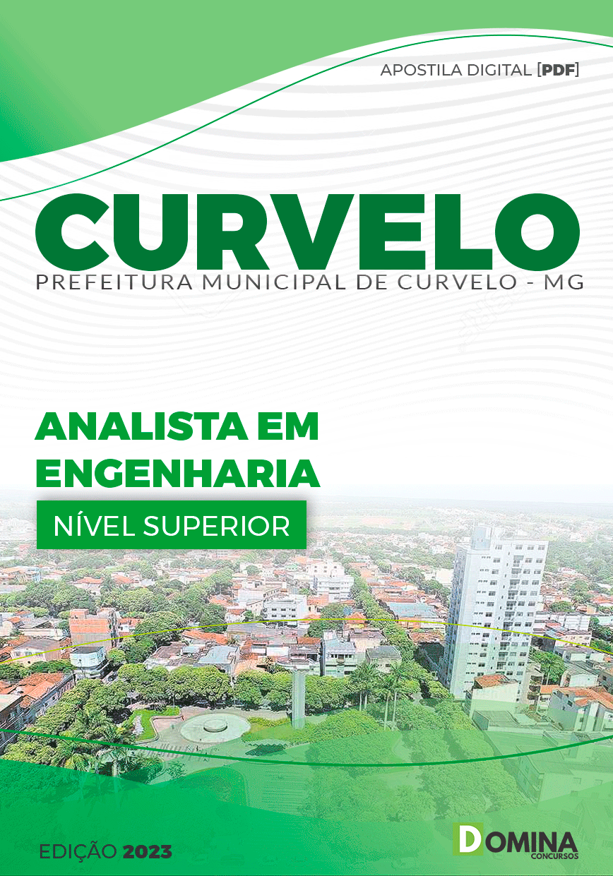 Apostila Concurso Pref Curvelo MG 2024 Analista Engenharia