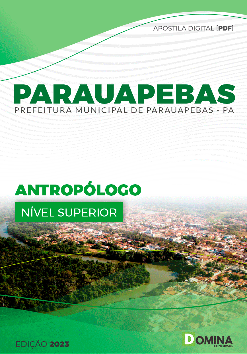 Apostila Pref Parauapebas PA 2023 Antropologo