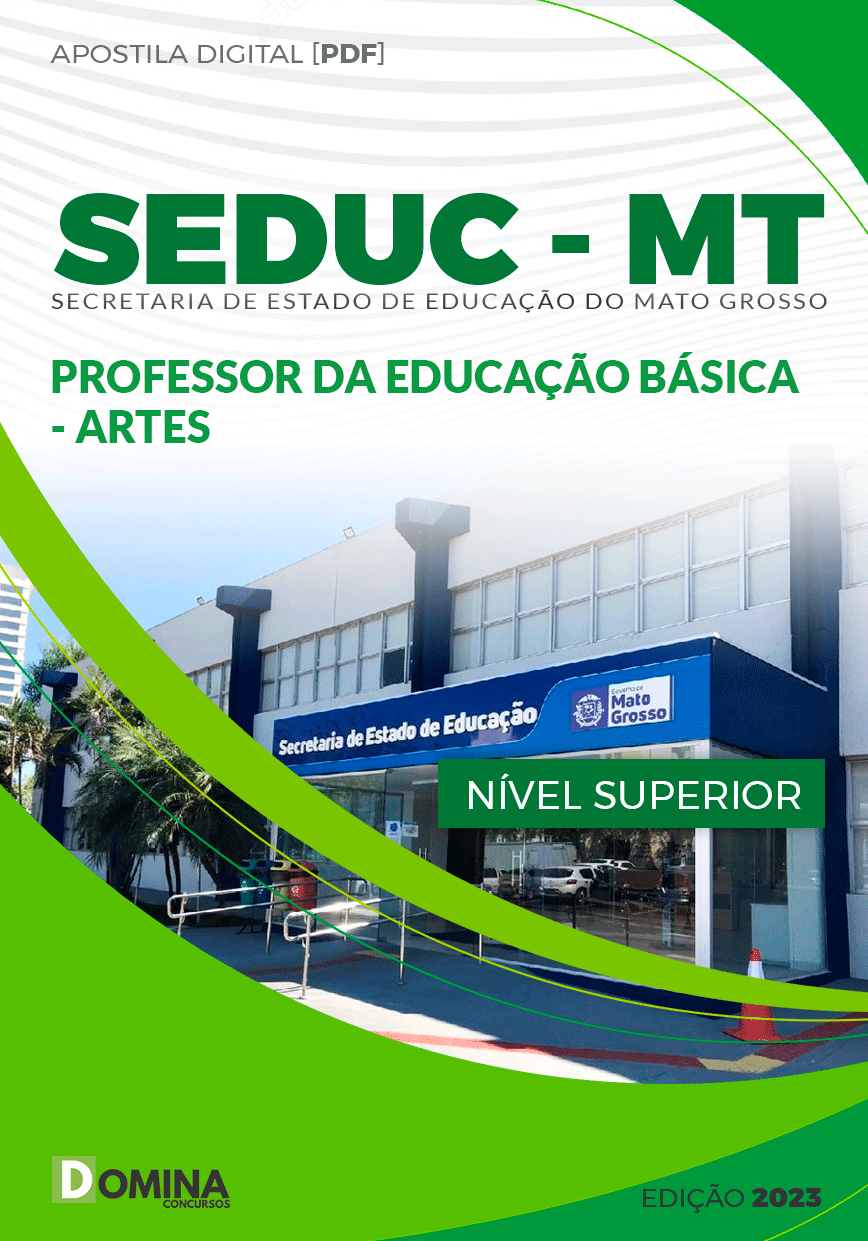 Apostila SEDUC MT 2023 Professor Artes