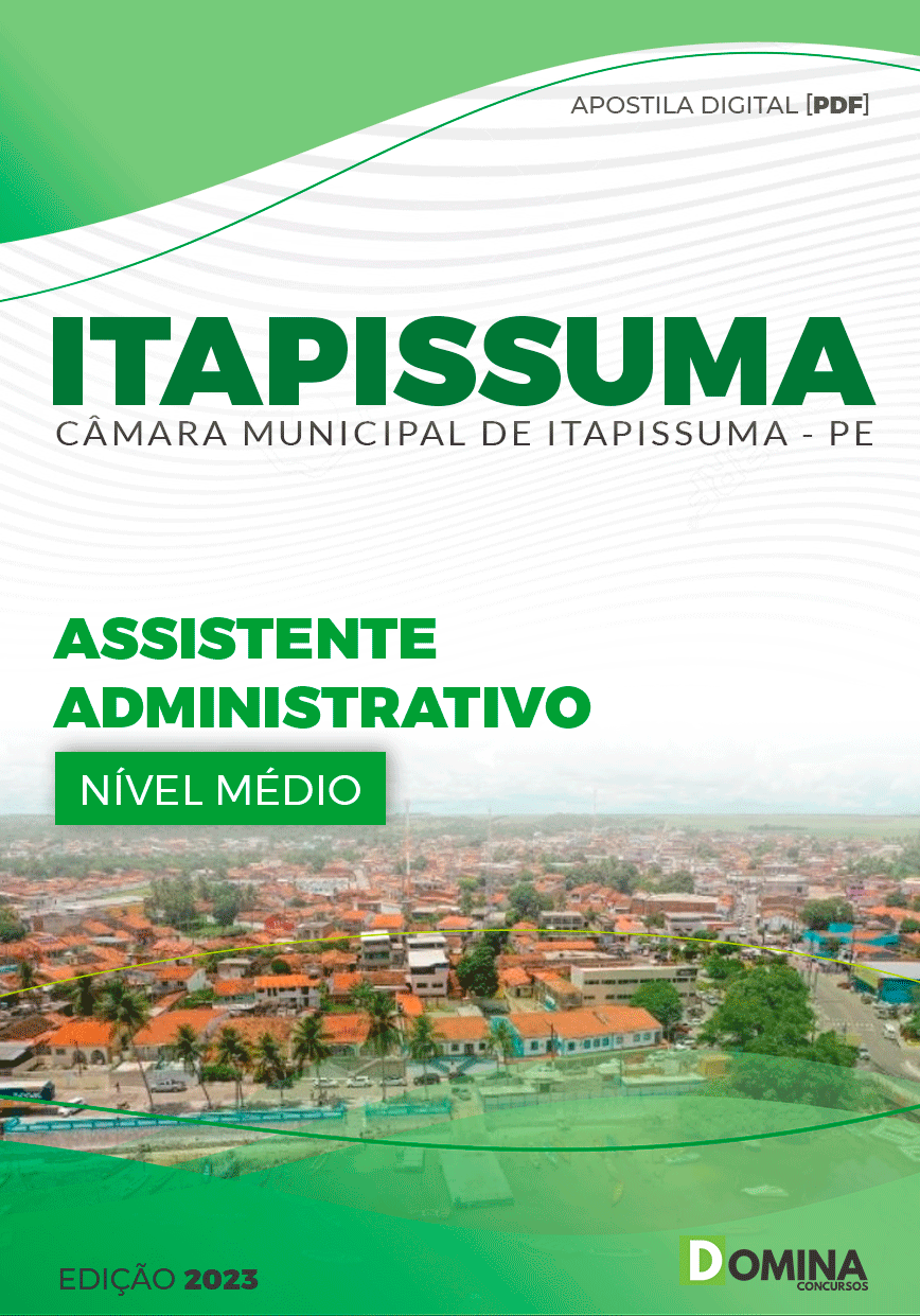 Apostila Câmara Itapissuma PE 2024 Assistente Administrativo