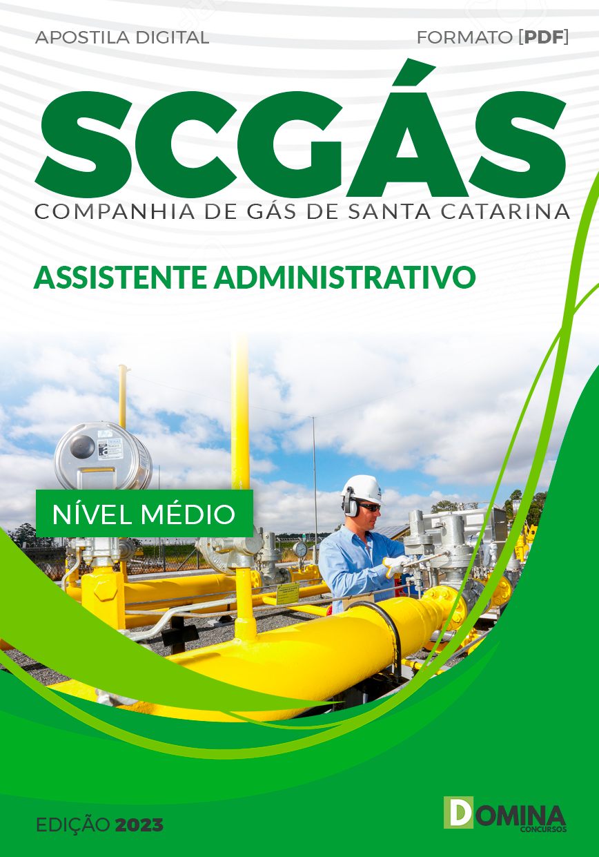 Apostila Concurso SCGÁS 2023 Assistente Administrativo