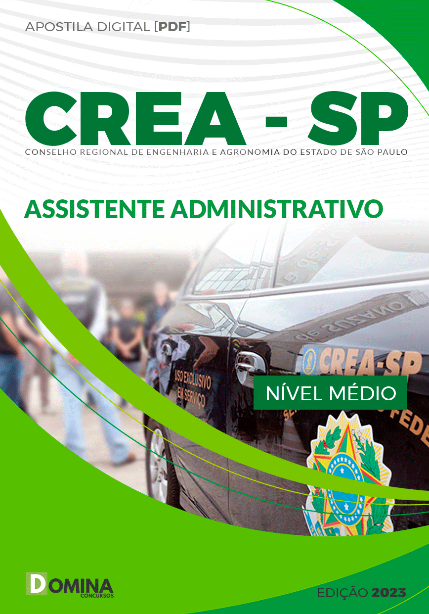 Apostila CREA SP 2023 Assistente Administrativo