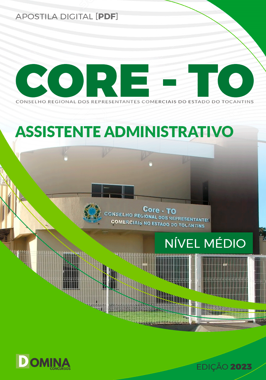 Apostila CORE TO 2023 Assistente Administrativo