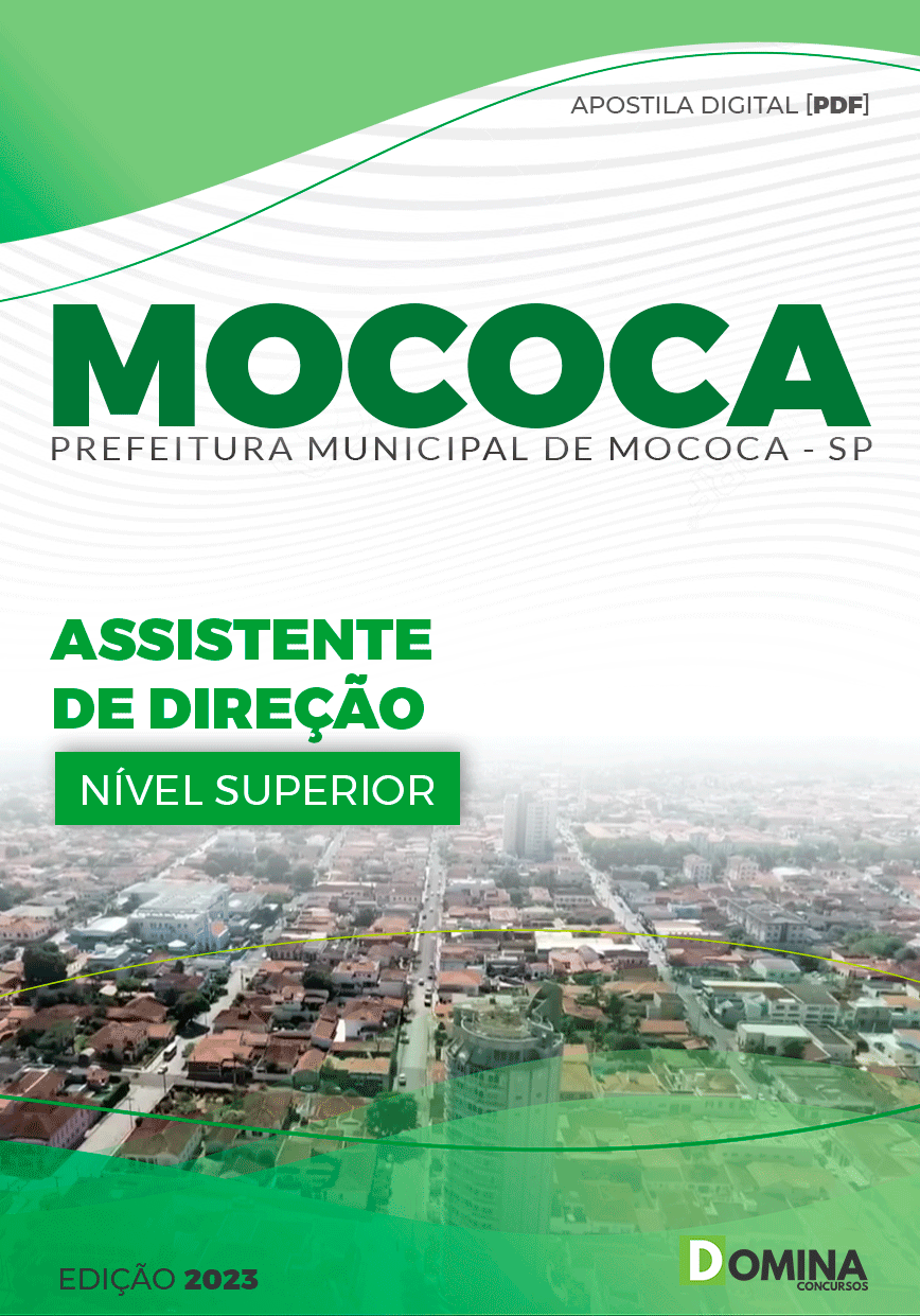 Apostila Pref Mococa SP 2023 Assistente de Direção