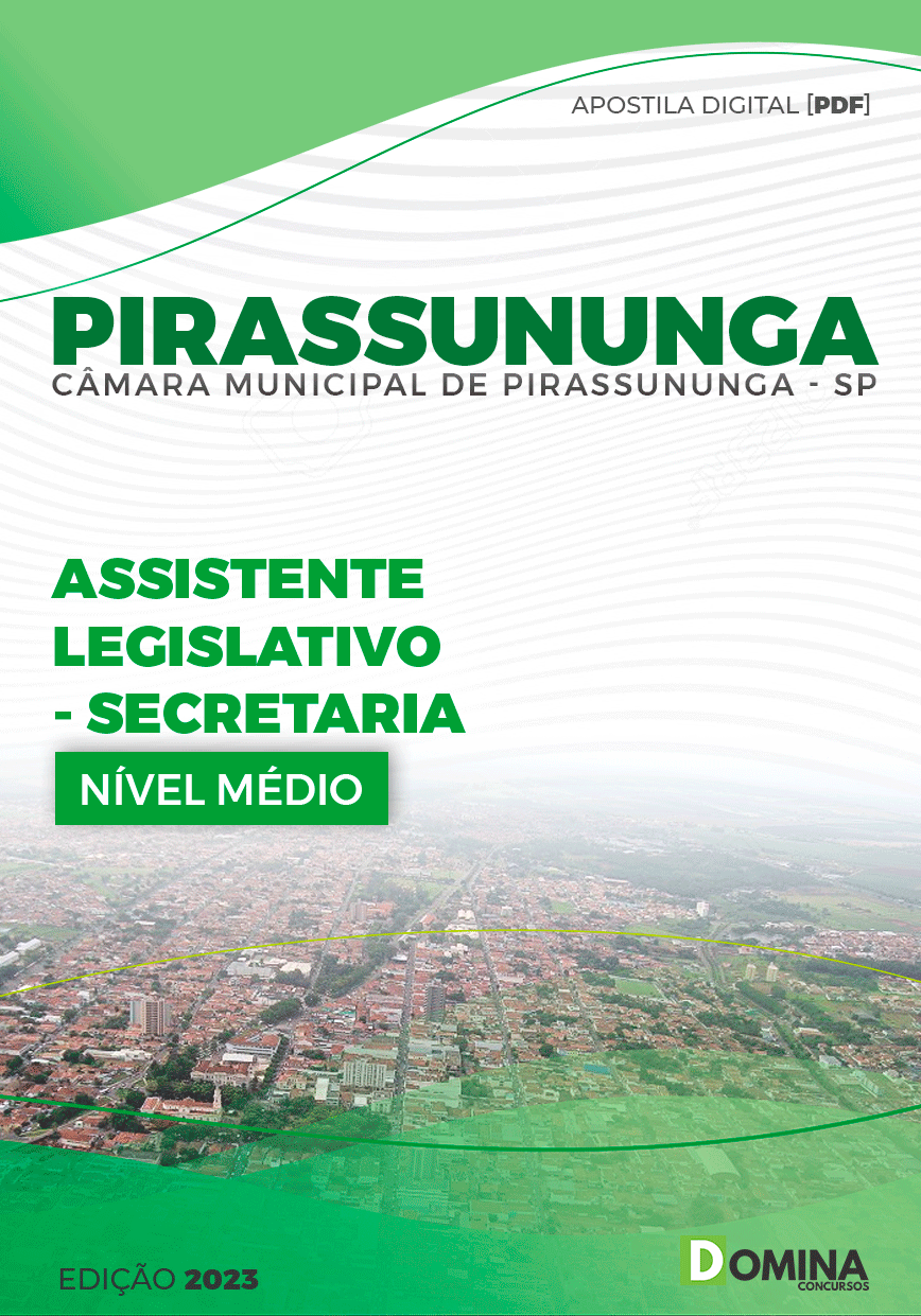 Câmara Pirassununga SP 2023 Assistente Legislativo Secretária
