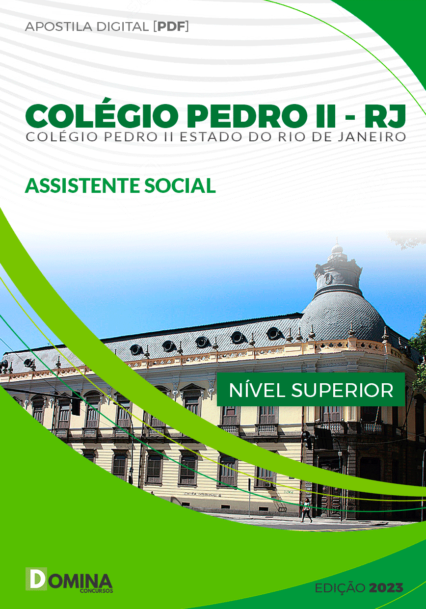 Apostila Concurso Colégio Pedro II RJ 2024 Assistente Social
