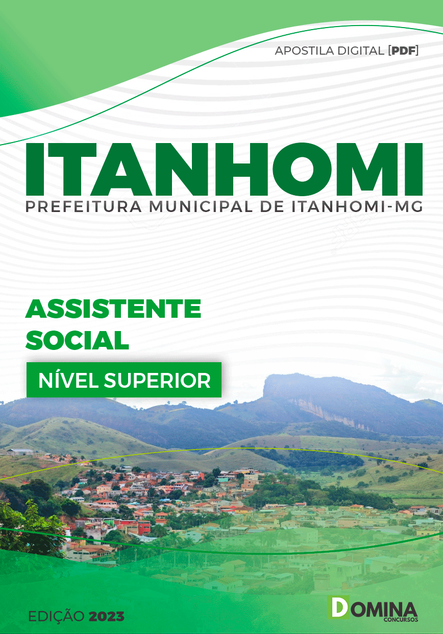 Apostila Concurso Pref Itanhomi MG 2023 Assistente Social