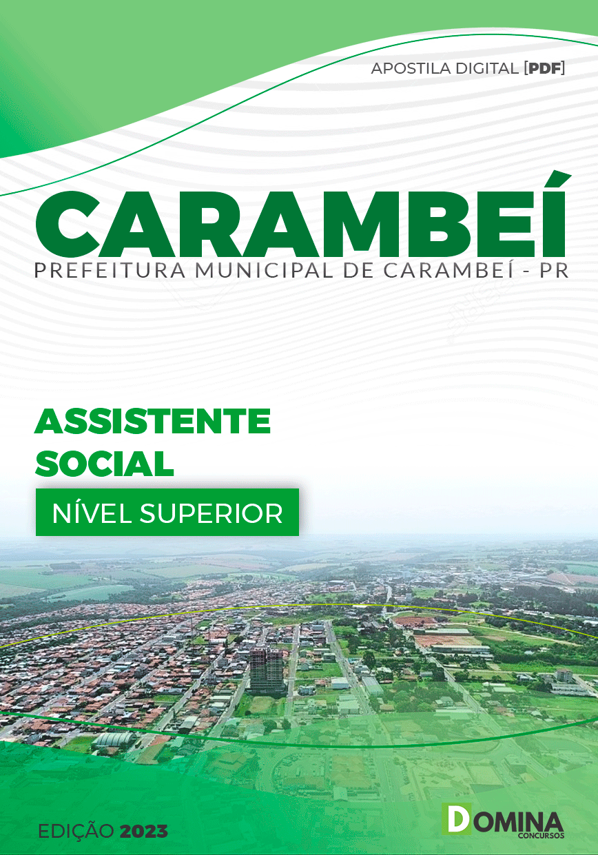 Apostila Pref Carambeí PR 2023 Assistente Social