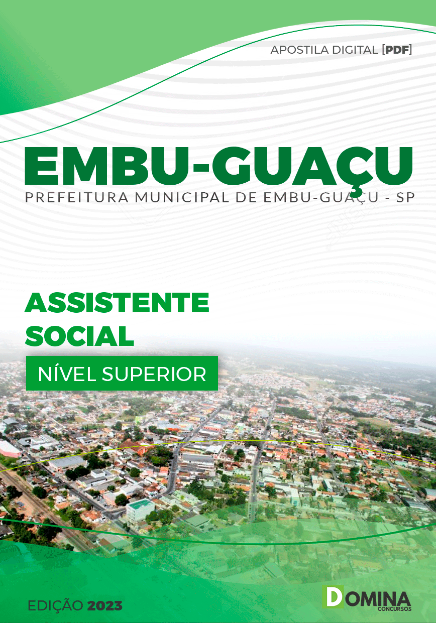 Apostila Pref Embu Guaçu SP 2023 Assistente Social