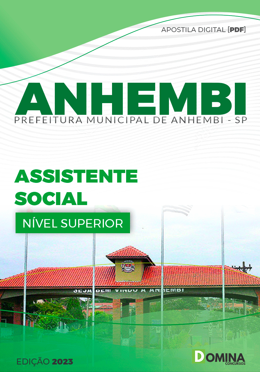 Apostila Concurso Pref Anhembi SP 2023 Assistente Social