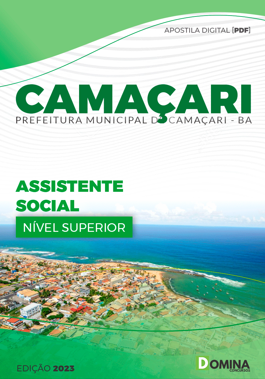 Apostila Pref Camaçari BA 2024 Assistente Social