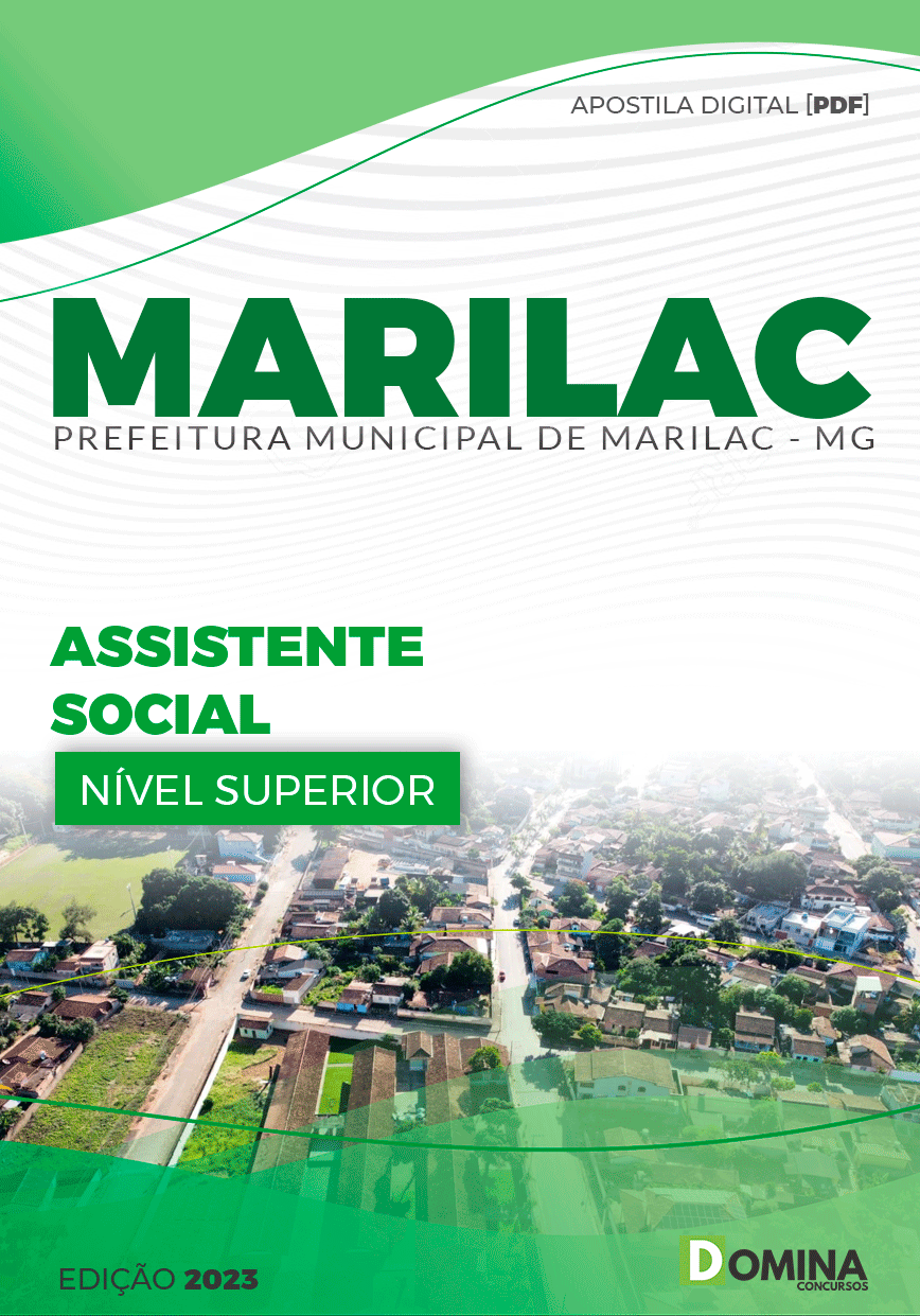 Apostila Pref Marilac MG 2023 Assistente Social