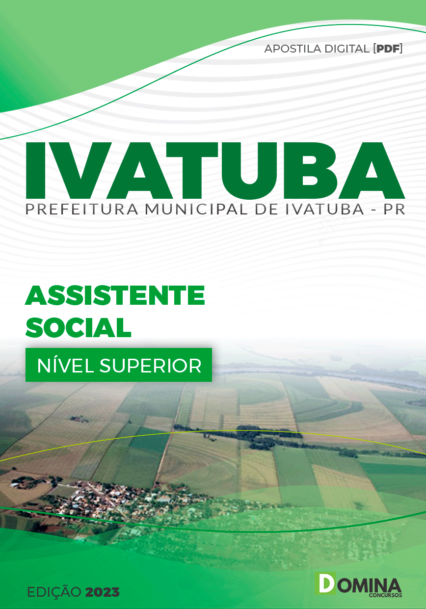 Apostila Pref Ivatuba PR 2023 Assistente Social