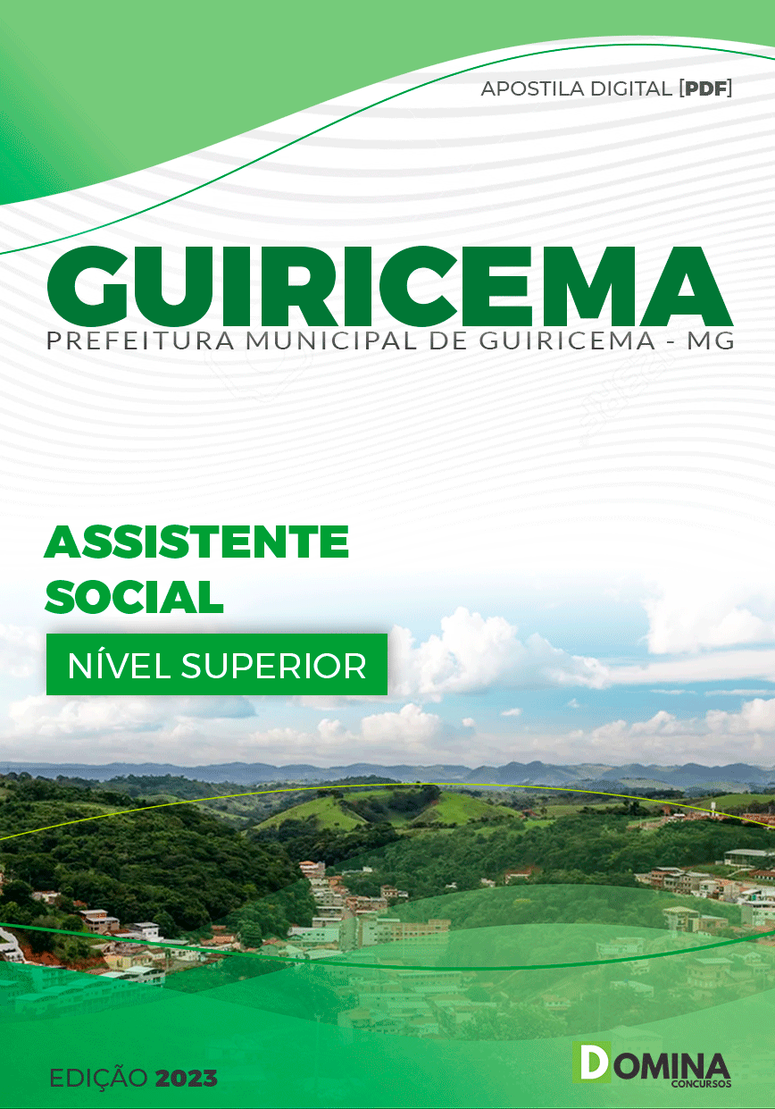 Apostila Pref Guiricema MG 2024 Assistente Social