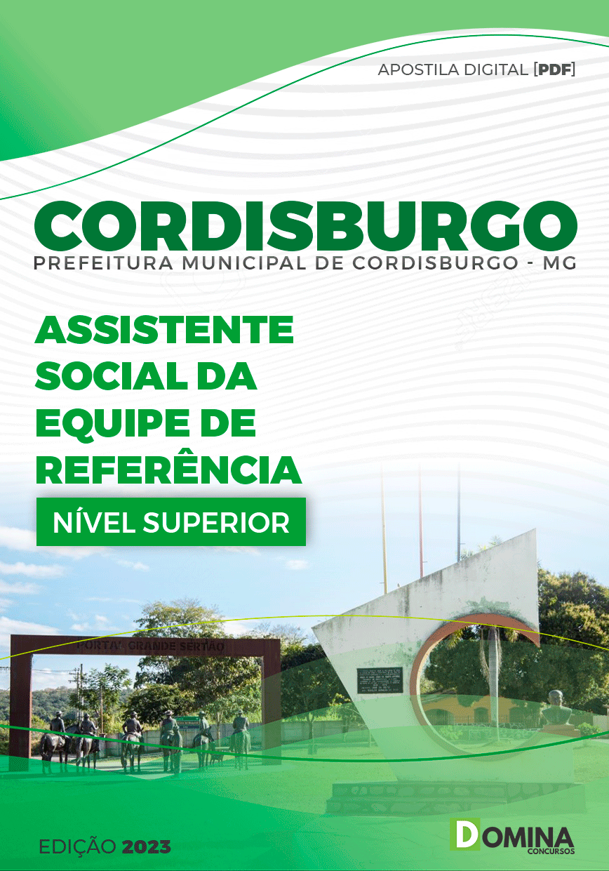 Apostila Pref Cordisburgo MG 2024 Assistente Social Equipe Referencia