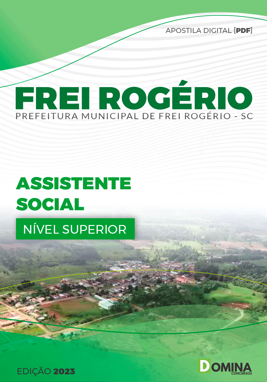 Apostila Pref Frei Rogério SC 2023 Assistente Social