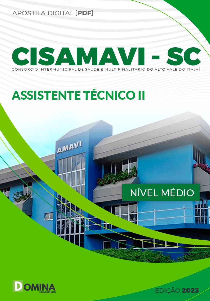 Apostila CISAMAVI SC 2023 Assistente Técnico II