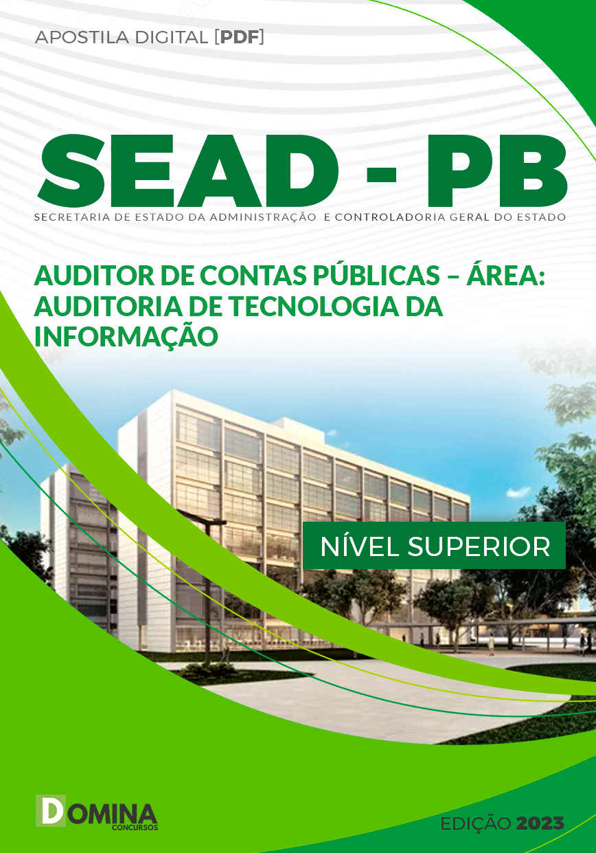 Apostila Concurso SEAD PB 2024 Auditor Tecnologia Informação