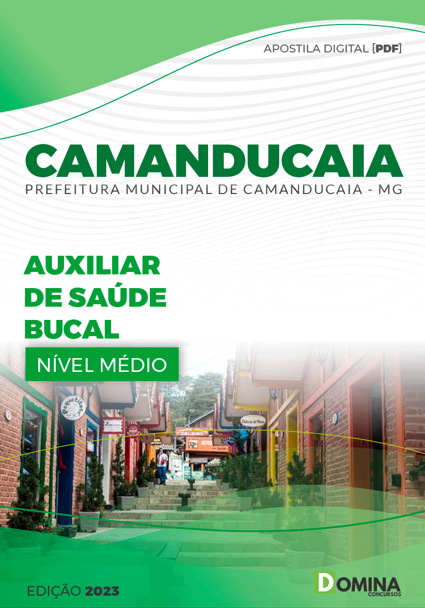 Apostila Pref Camanducaia MG 2024 Auxiliar Saúde Bucal