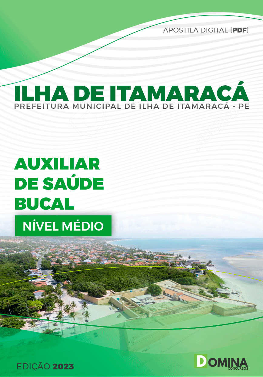 Apostila Câmara Ilha de Itamaracá PE 2023 Auxiliar Saúde Bucal