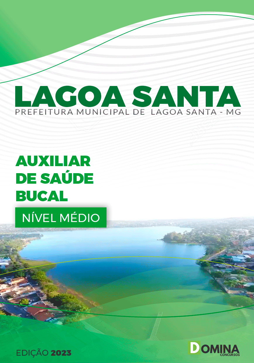 Apostila Pref Lagoa Santa MG 2023 Auxiliar de Saúde Bucal