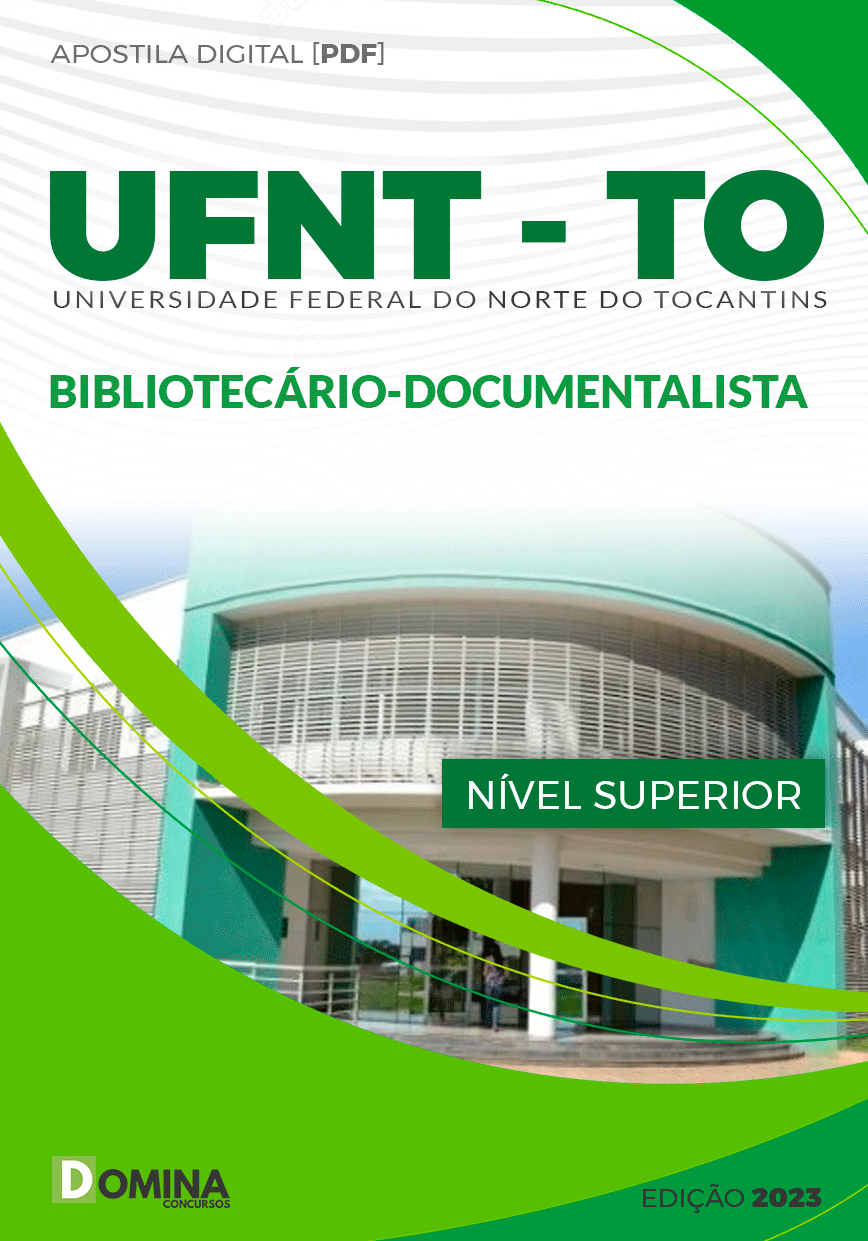 Apostila UFNT TO 2023 Bibliotecário Documentalista